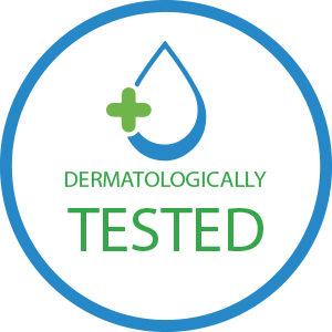 เป็นมิตรกับผิวแพ้ง่าย
<span style='font-size:14px;'>(ผ่านการทดสอบด้านความปลอดภัยต่อผิวหนัง)</span>